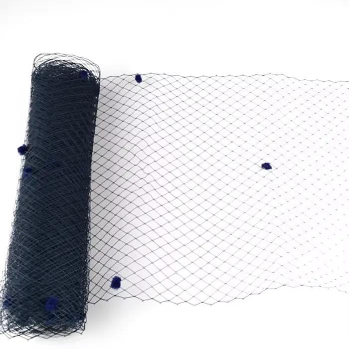 Voile de cage à oiseaux rouge vintage 10"(25CM) pour couvrir le visage