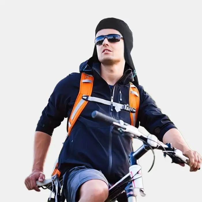 Casquette rafraîchissante homme avec protection UV, parasol pour le cou, chapeau à large bord, idéal pour la pêche et l'équitation, plusieurs couleurs disponibles