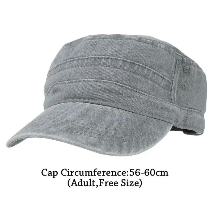 Casquette de baseball en denim à grosse tête pour hommes et femmes