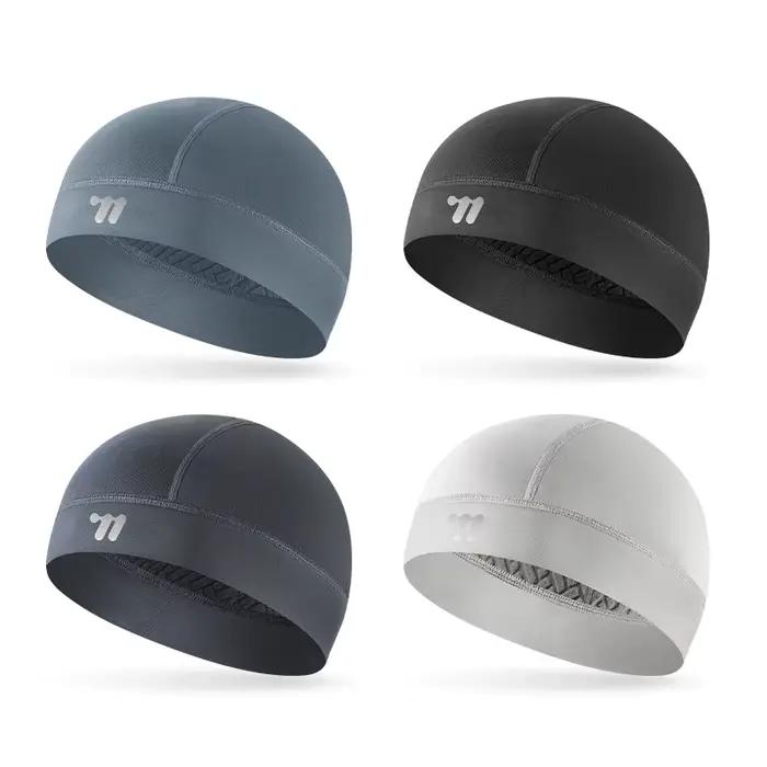 WEST BIKING-Casquette de cyclisme en velours jacquard élastique