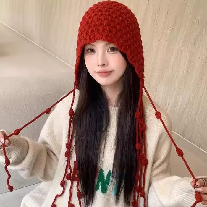 Chapeau en laine chaud pour l'automne et l'hiver