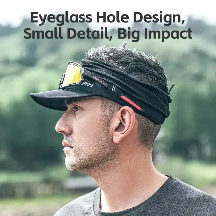 ROCKBROS Casquette de protection solaire d'été rafraîchissante