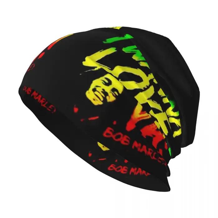 Rappeur Bob Marley unisexe tricoté chapeau bonnets