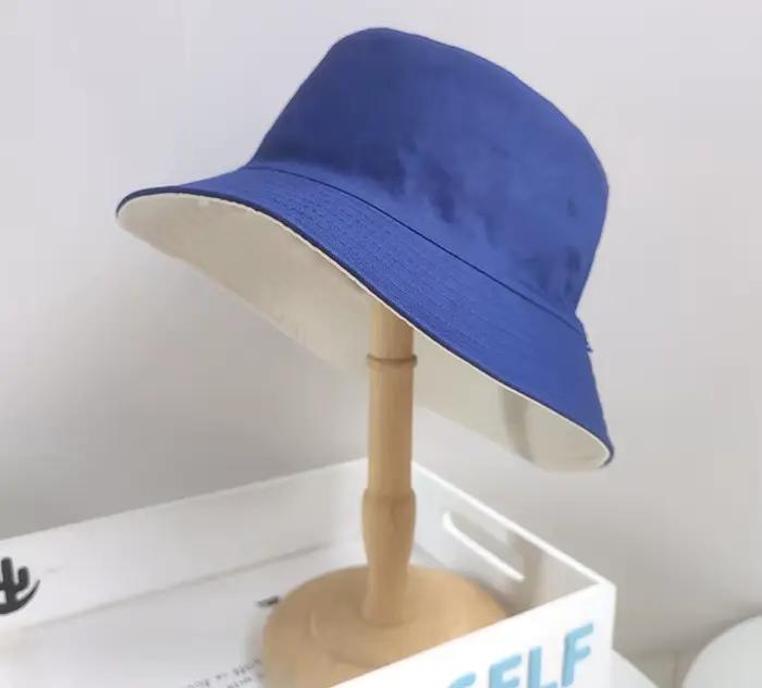 Chapeau de soleil réversible double face pour hommes et femmes