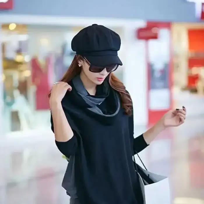 Casquettes de journal rétro pour femmes