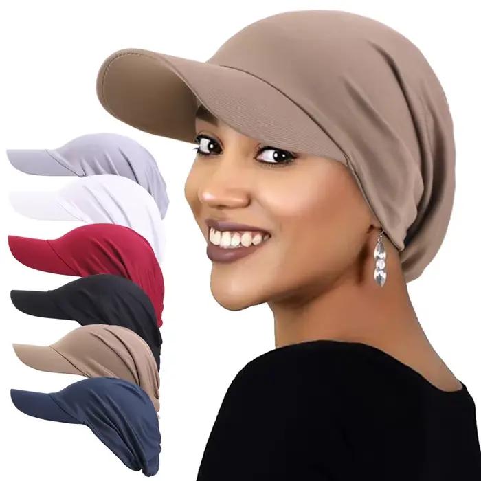 Casquette de Baseball musulmane foulard inde chapeau femme extérieur pare-soleil