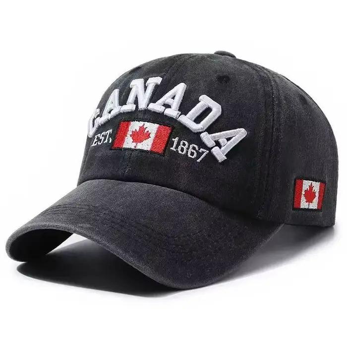 Casquette de baseball vintage en coton polyester unisexe pour hommes et femmes occasions sportives détentes pêche soleil