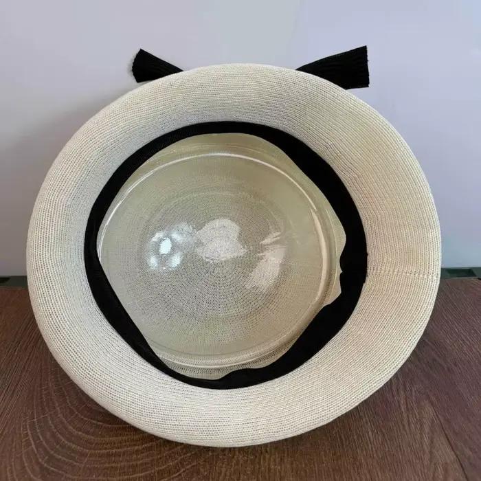 Chapeau Bob Élégant pour Femme avec Nœud Papillon