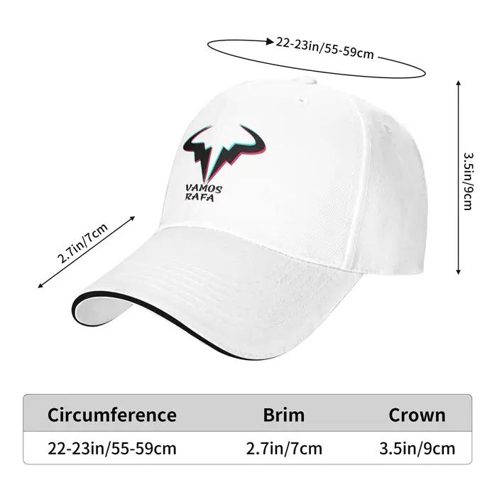 Casquette de baseball décontractée Rafael Nadal RN Rafa