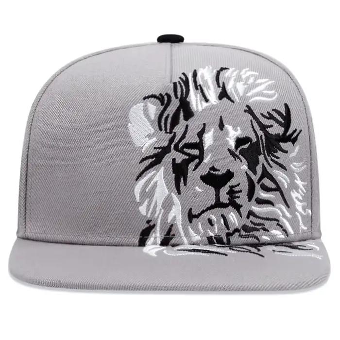 Casquette de baseball Lion Aigle Brodée Polyester Protection Solaire Style Sportif Occasions Décontractées Polyvalente Toutes Les Saisons