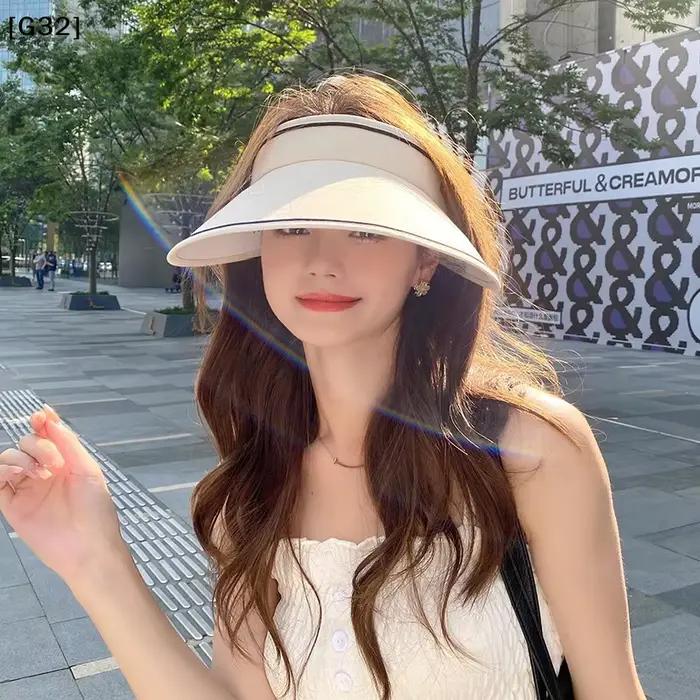 Chapeau à visière large pour femme
