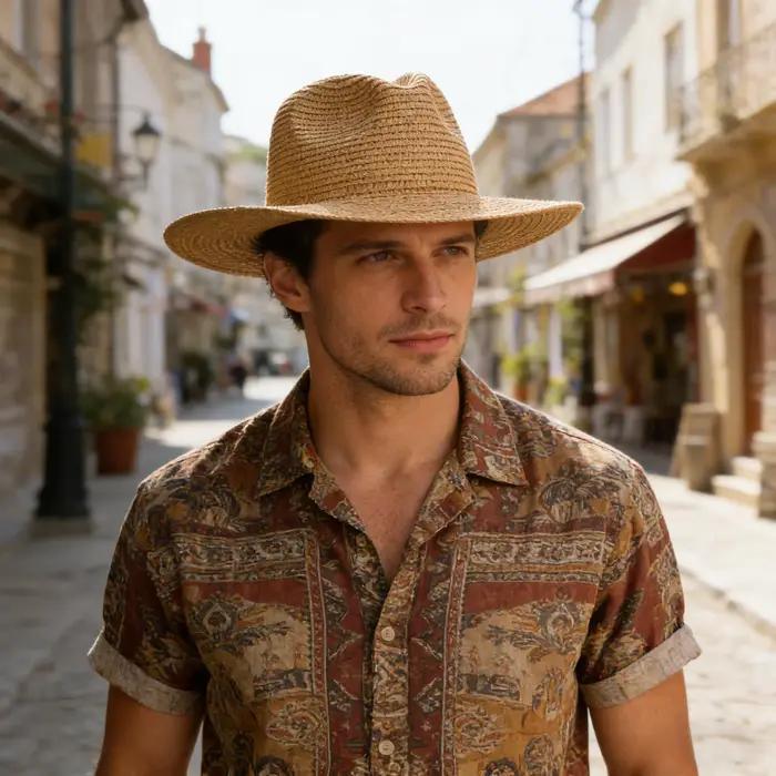 Chapeau Panama en paille