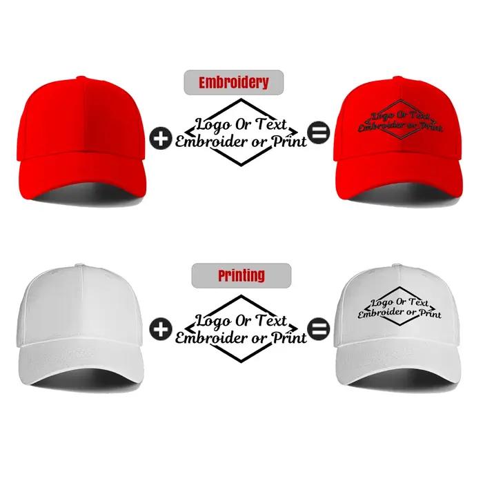 Casquettes et chapeaux brodés personnalisés – Logo ou texte
