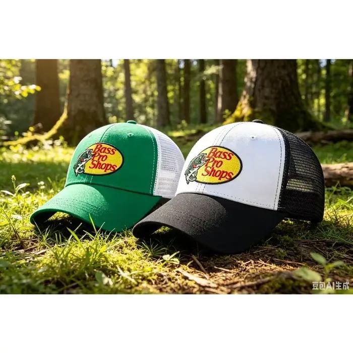 Casquette de baseball Bass pour hommes et femmes décontractée style hip-hop protection solaire été respirante en maille couleurs brun orange rouge noir