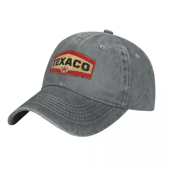 Casquette de baseball classique vintage Texaco unisexe protection solaire réglable pour homme femme style rétro extérieur sport activités plein air