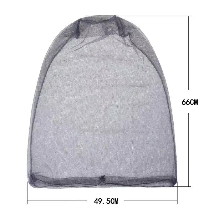 Filet à tête anti-moustiques protection insectes couvre-visage pour jardinage randonnée camping pêche activités extérieures