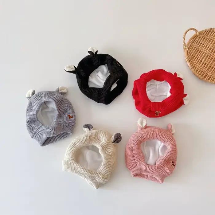 Bébé chapeaux 1-4 ans garçons filles oreilles mignonnes Bonnet hiver chaud épaissir casquettes enfants oreillette