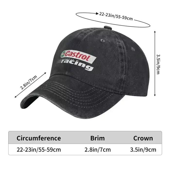 Nouvelle casquette de baseball Castrol pour hommes et femmes