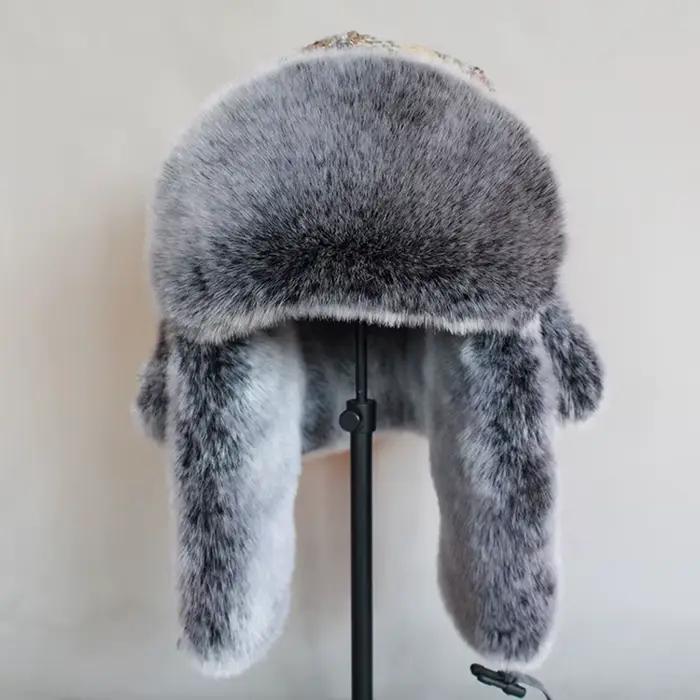 Chapeau de bombardier russe pour hommes et femmes