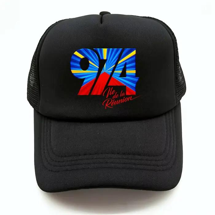 Casquette de camionneur de l'île de la Réunion pour hommes et femmes