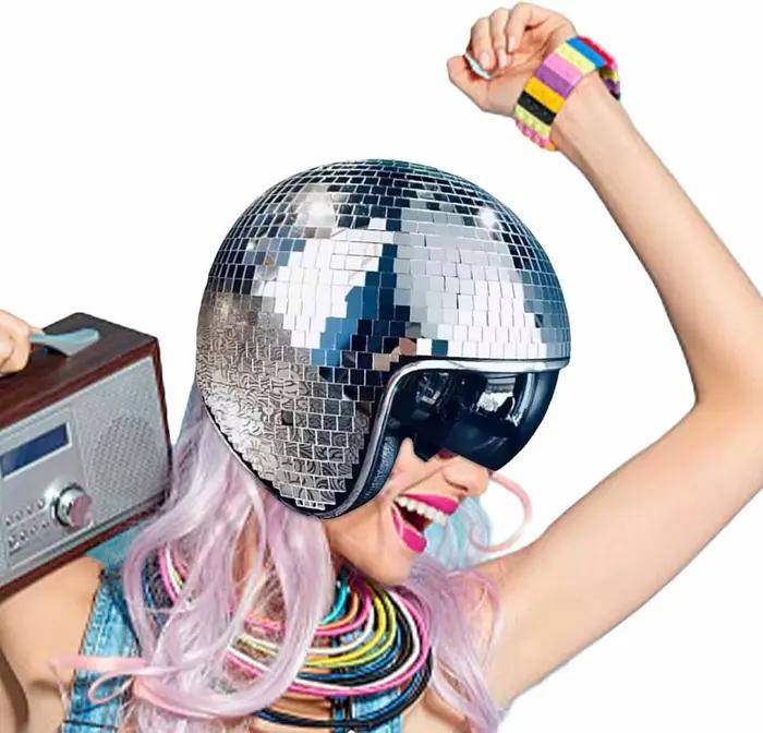 Casque de boule Disco classique