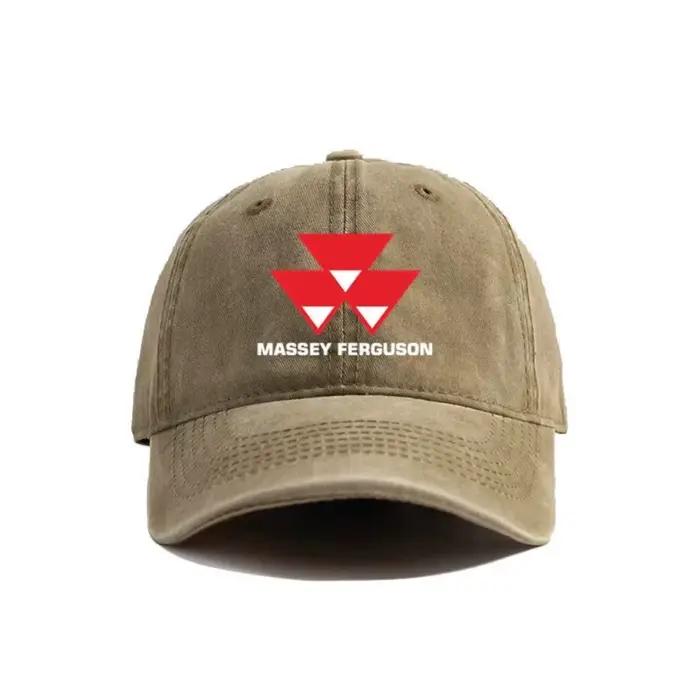 2025 Massey Ferguson casquettes de Baseball chapeaux en détresse casquette hommes femmes rétro en plein air été réglable