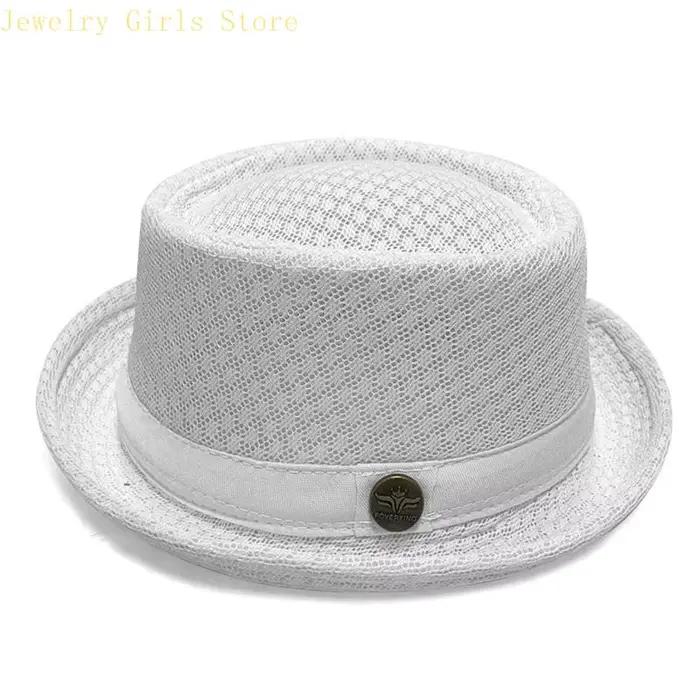 Chapeau soleil en maille E56F pour hommes