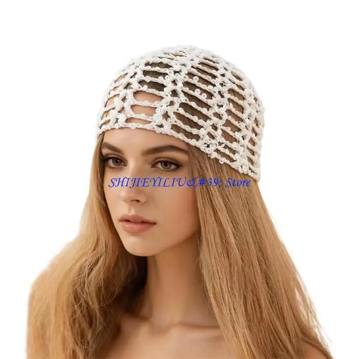 E21F – chapeau tricoté en maille coton polyvalent