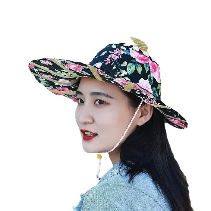 Chapeau de ventilateur de vent chinois pour les touristes