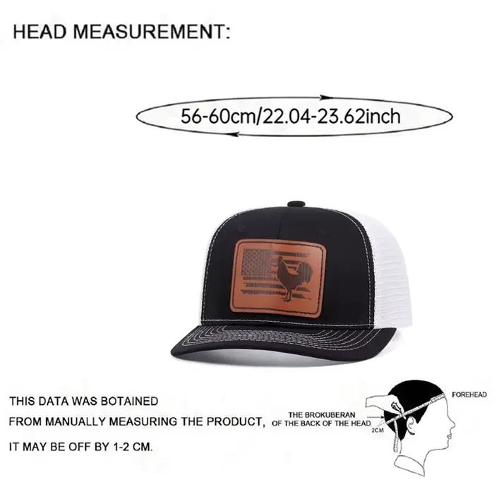 Nouvelle Casquette de Baseball 2026 avec Étiquette et Imprimé Coq