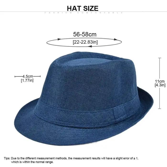 Chapeau Jazz en Lin Britannique pour Homme