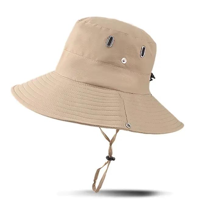 Chapeaux de soleil d'été Protection UV casquette de pêche de chasse en plein air pour hommes femmes randonnée Camping