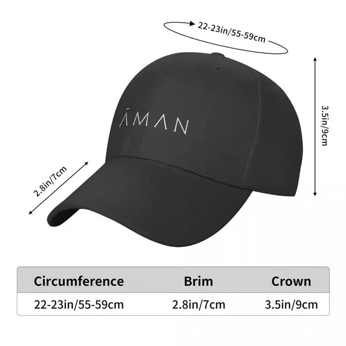 Aman resort casquette de Baseball nouveau chapeau grande taille