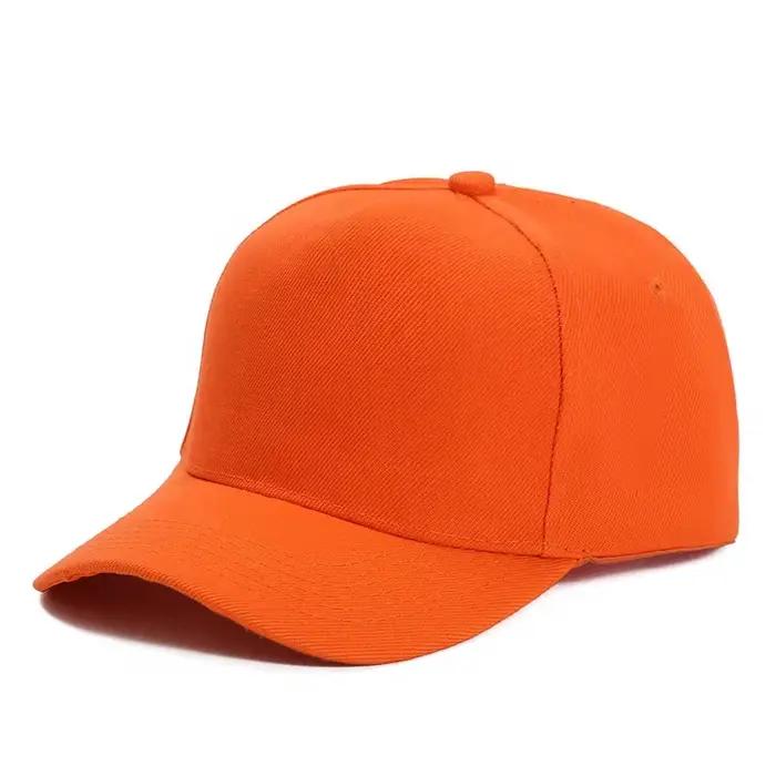 1 Casquette de baseball personnalisée à 5 panneaux pour hommes et femmes