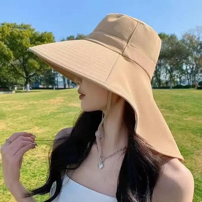 Chapeau de soleil anti-UV pour l'extérieur avec protection du cou