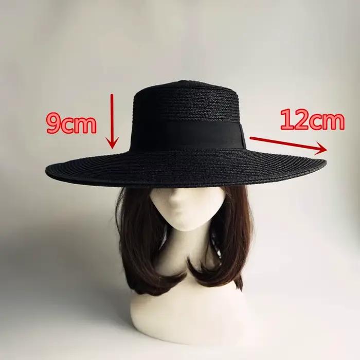 Casquette de plage à grand bord pour femmes