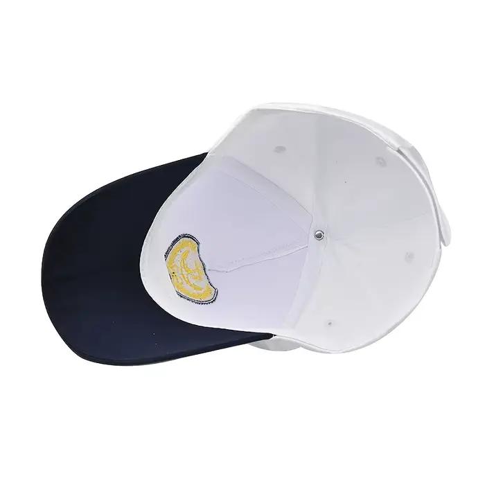 Casquette de capitaine marine vintage unisexe avec broderies tridimensionnelles polyester respirant pour activités de plein air halloween et événements campus