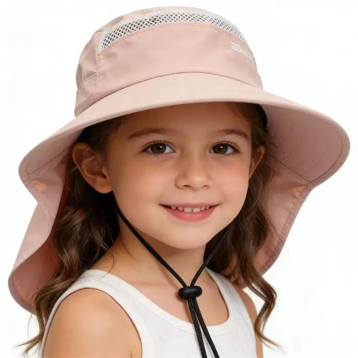Chapeau de soleil d'été pour enfants avec protection UV