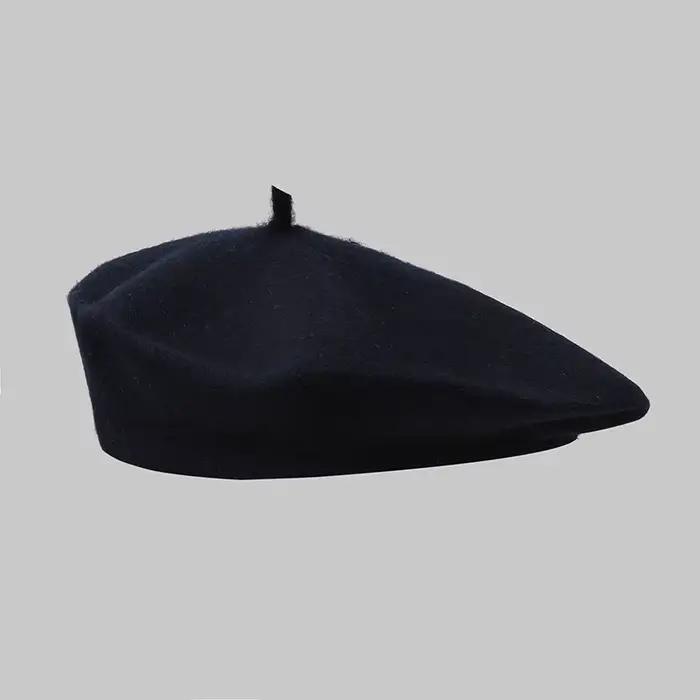 Femmes coréennes béret chapeau automne hiver mode décontracté chaud laine bonnet