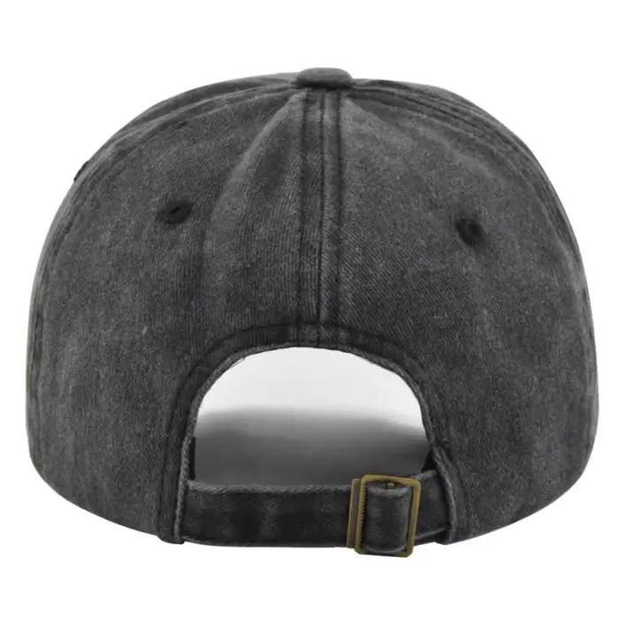Nouvelle Casquette de Baseball Vintage Unisexe en Coton Lavé Style Tendance avec Broderie Lettres TEXAS – Chapeau de