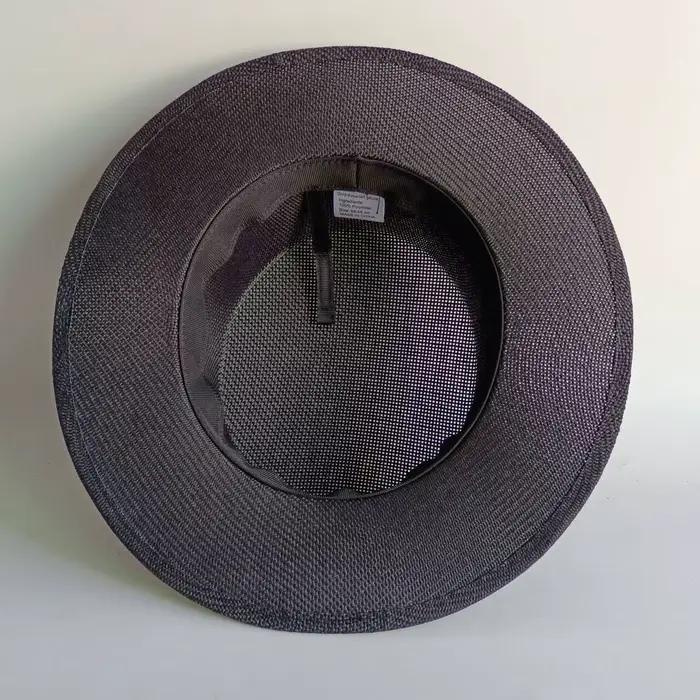 Chapeau de soleil de paille d'été à dessus plat, chapeau sportif pour femmes, élégance à la plage et protection solaire, idéal pour printemps et été, style chic et confortable
