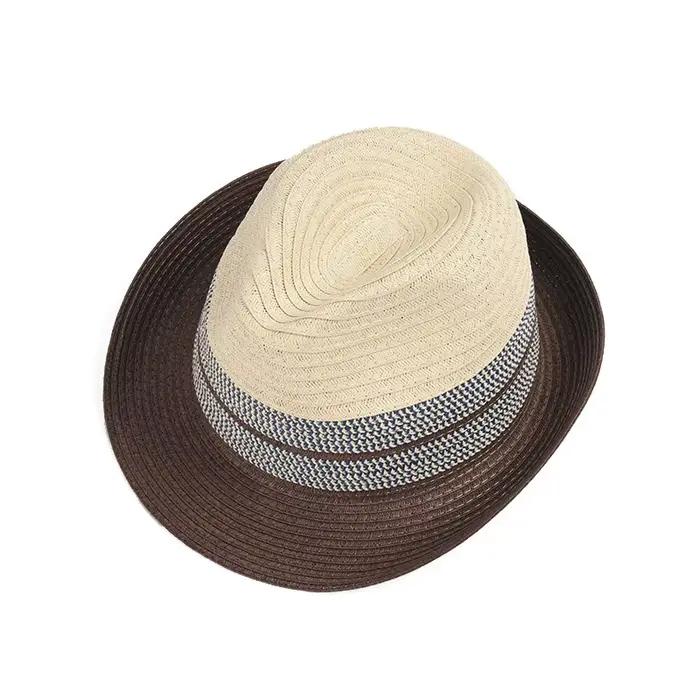 Chapeau vintage à bords courts pour hommes et femmes