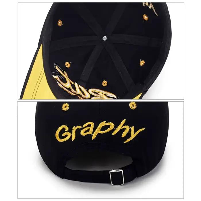 Casquettes polyvalentes à broderie BAT effet déchiré