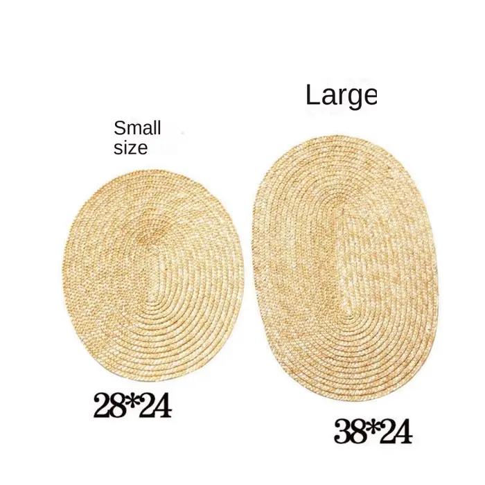 Chapeau de paille Lolita de style français pour filles