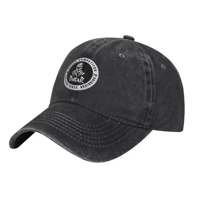 Casquette de baseball classique D-Dakares Off Road Racing 1979 effet vieilli pour activités de plein air entraînements et mode vintage pour homme et femme