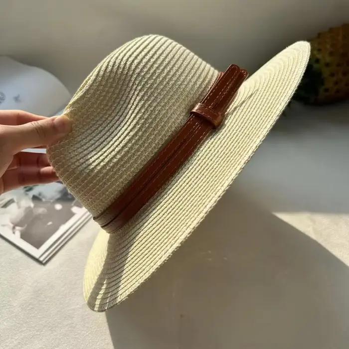 Chapeau de paille Panaman à grande tête de 60CM