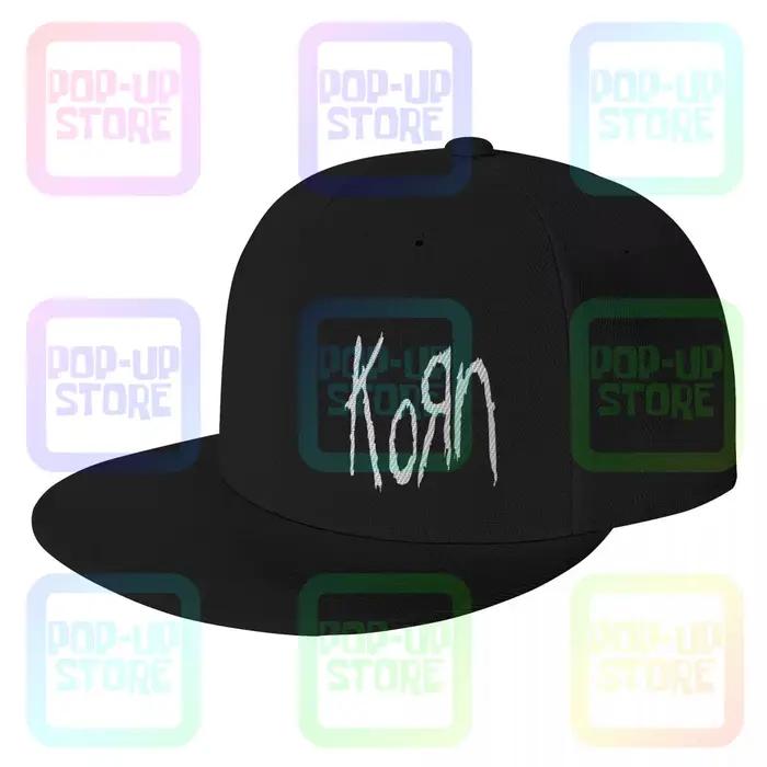 Casquette de baseball Korn Logo unisexe sport décontractée polyester réglable pour hommes et femmes toutes saisons occasions spéciales