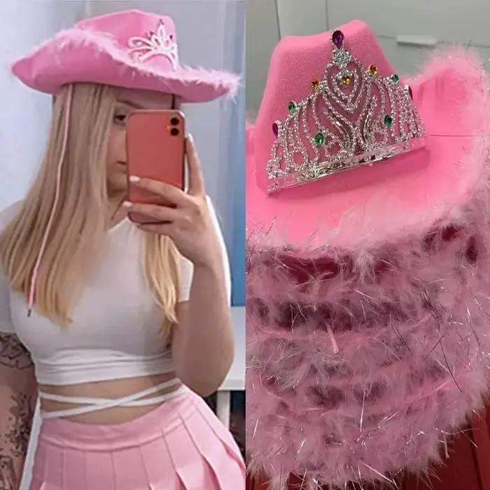 Chapeaux de cow-boy occidentaux à la mode pour femmes et filles