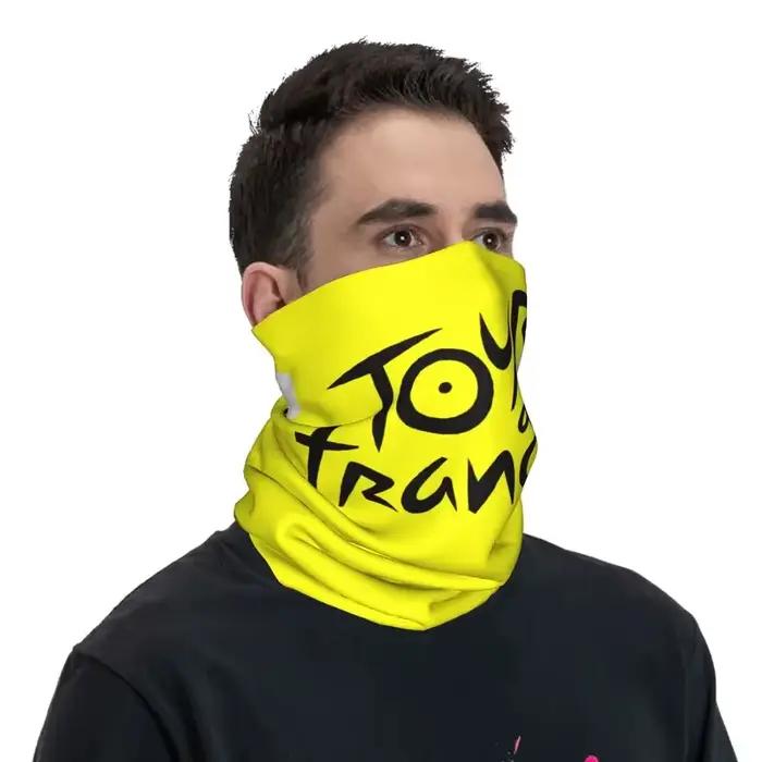 Cache-cou Bandana Tour de France TDF Personnalisé pour la Randonnée