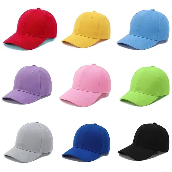 Enfant chapeaux enfants Snapback casquette de Baseball couleur unie chapeau de soleil printemps été Hip Hop garçons